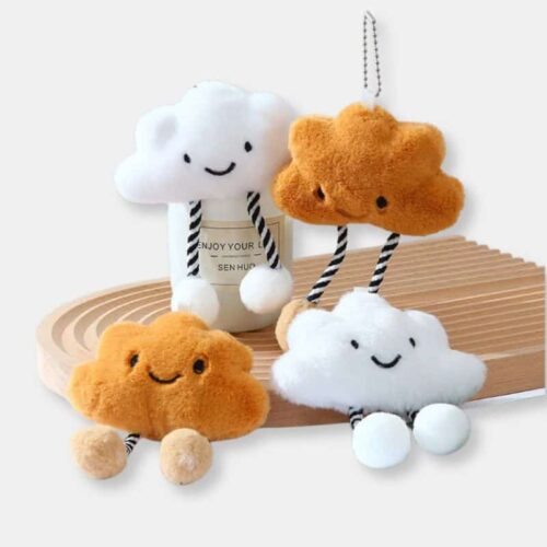 Doudou Mini Nuage Porte-Clés