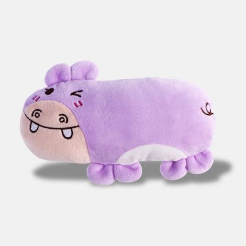 Peluche Hippopotame Kawaii Violet