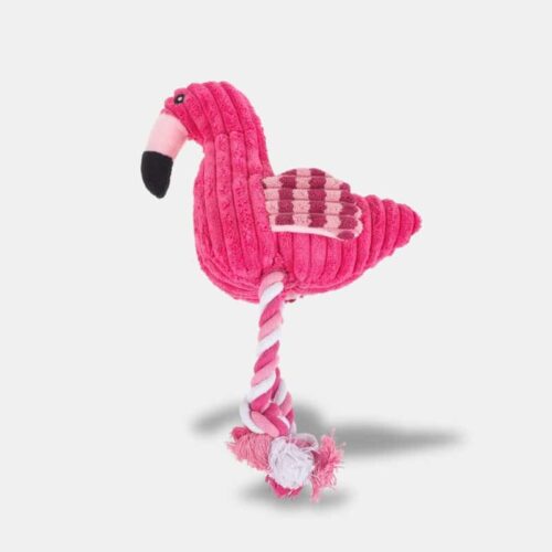 Peluche Flamant Rose pour Animaux de Compagnie