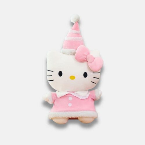 Peluche Hello Kitty avec Chapeau Rose