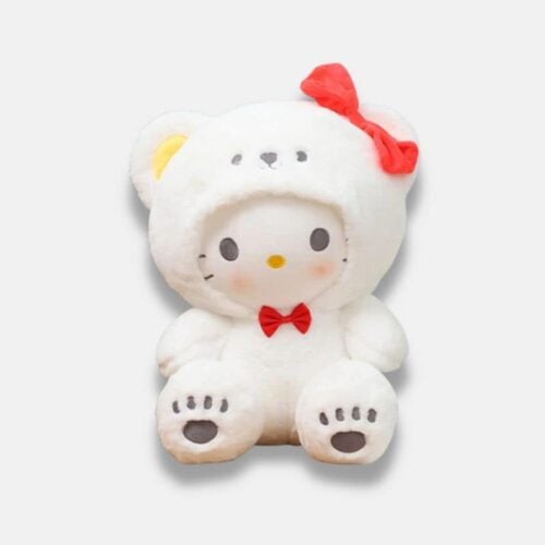 Peluche Hello Kitty Déguisée en Ours