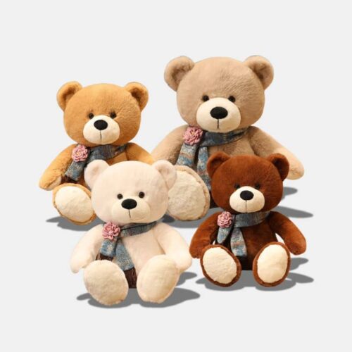 Peluche Ours avec son Écharpe