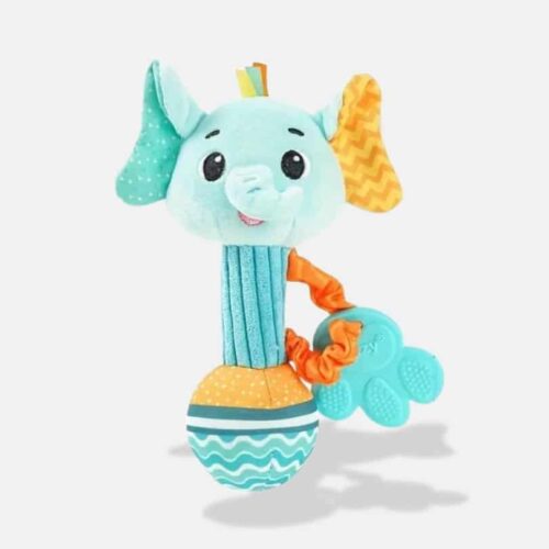 Peluche Musicale Hochet Eléphant