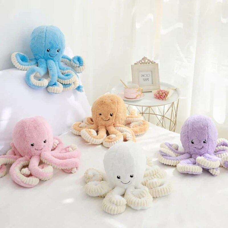 Doudou Pieuvre Mignon pour Enfant