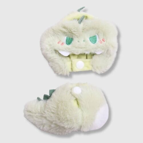 Déguisement de Dinosaure Vert pour Peluche Labubu