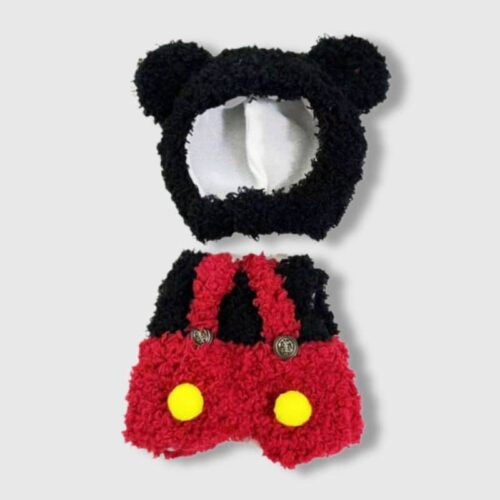 Déguisement Style Mickey pour Peluche Labubu