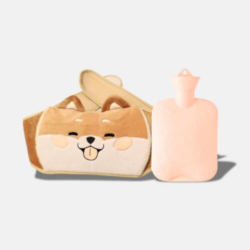 Peluche Bouillotte Ceinture Shiba Inu