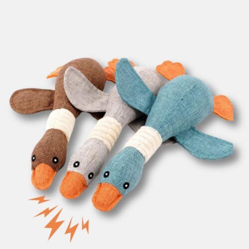 Peluche Canard Allongé