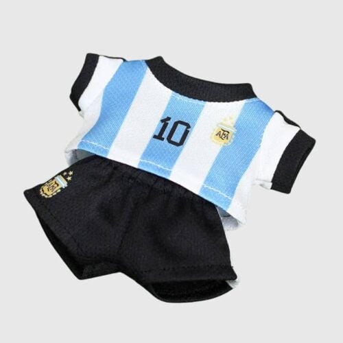 Tenue Football Argentine pour Labubu