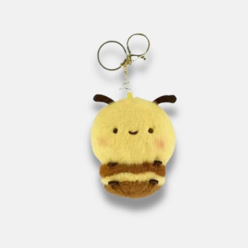 Peluche Mini Abeille Porte-Clés