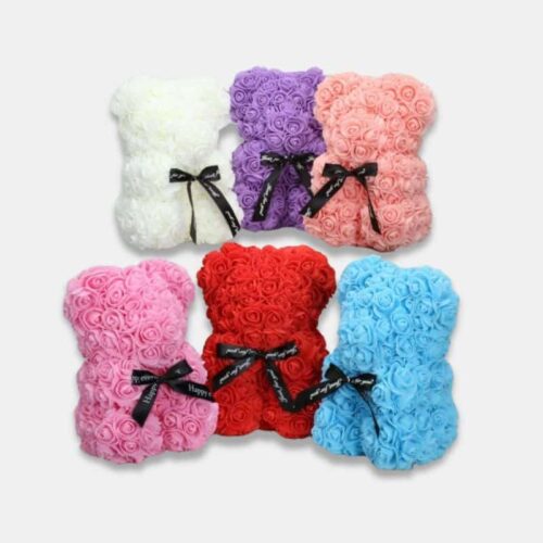 Peluche Saint-Valentin Ours en Rose