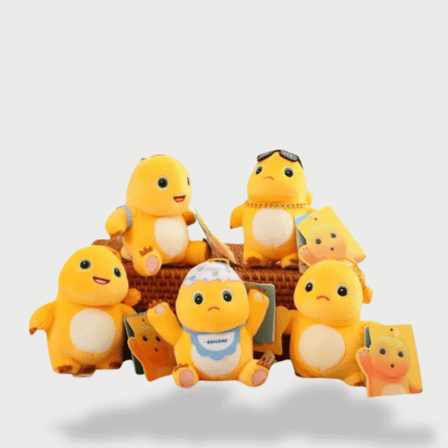 Doudou Dragon Jaune Mignon