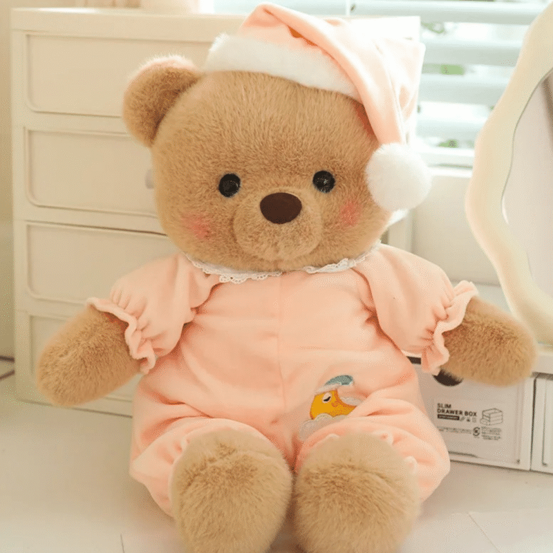 Peluche Ours Déguisé En Pyjama – Image 8