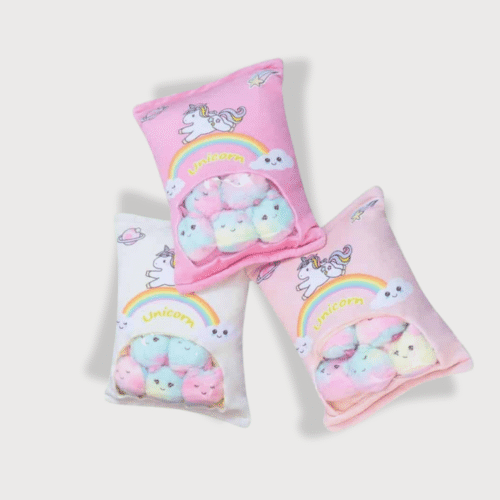 Doudou Licorne Lot de 5