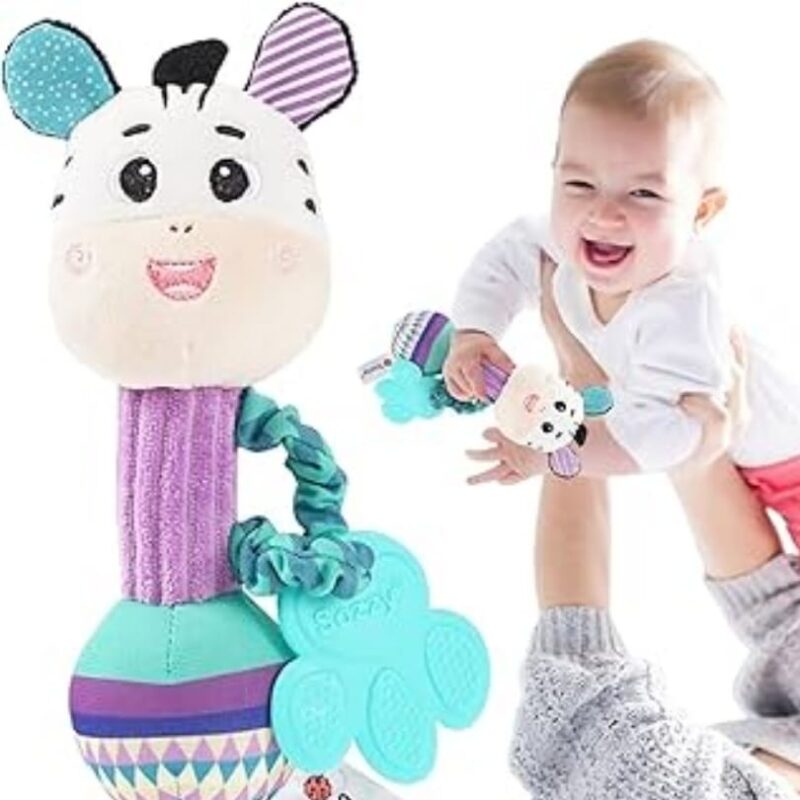 Peluche Musicale Hochet Zèbre – Image 3