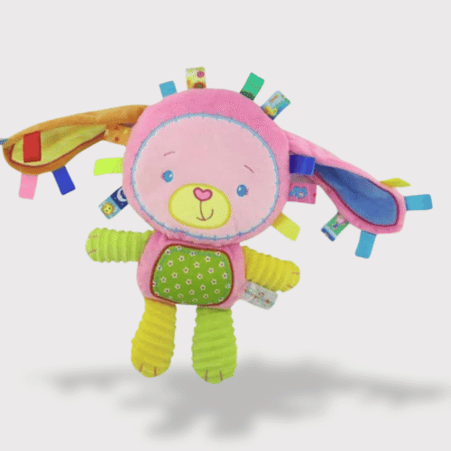 Doudou Musical Ours Déguisé en Lapin 33 cm
