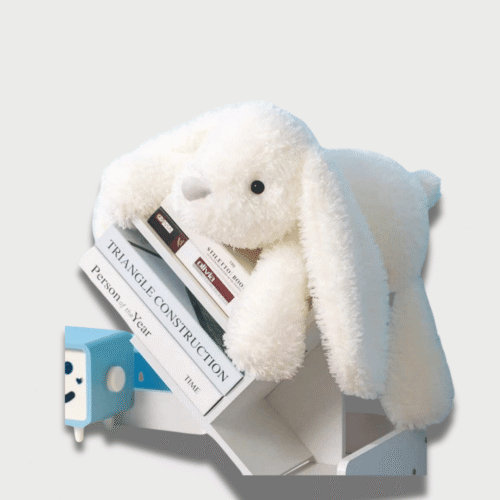Doudou Lapin Allongé pour Bebe 35 cm