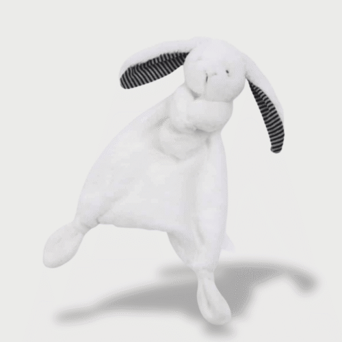 Doudou Lapin Blanc Idéal pour Enfant