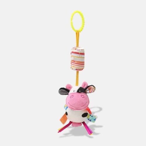 Peluche Musicale Clochette Vache