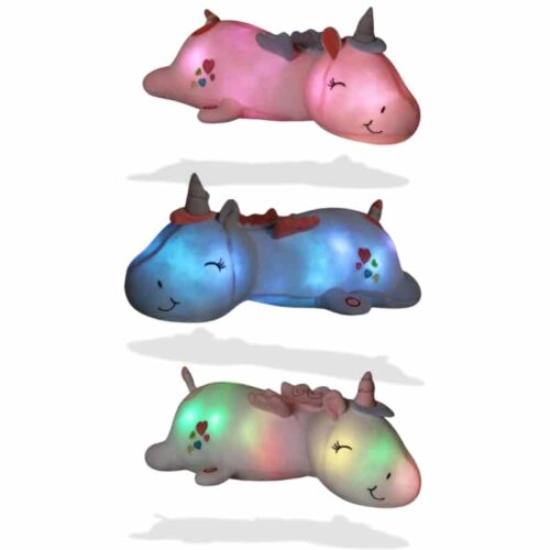 Peluche Licorne Lumineuse