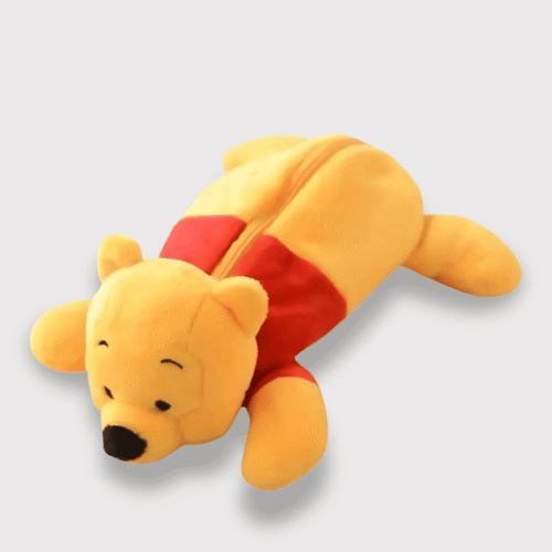 Doudou Winnie en Forme de Trousse 25 cm