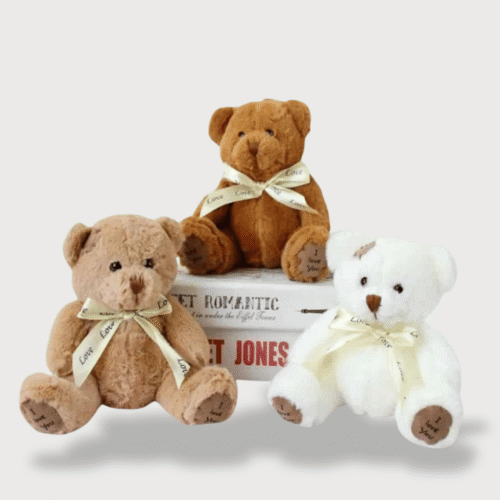 Doudou Ours Brun Unisexe de 18cm