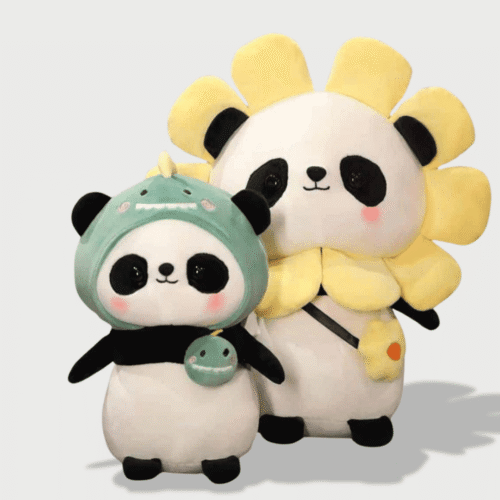 Doudou Panda Déguisé 30 cm