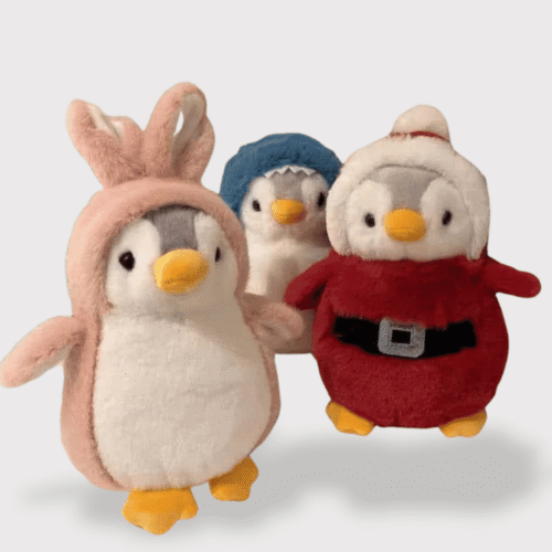 Doudou Pingouin Déguisé 20 cm