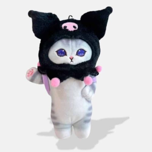 Peluche Chat Déguisé en Kuromi