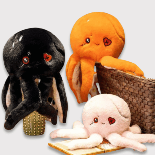 Doudou Poulpe Halloween de Dark Butter 24 cm