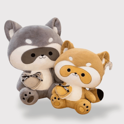 Doudou Raton Laveur Très Mignon