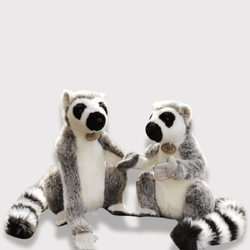 Doudou Singe Lémurien 28 cm