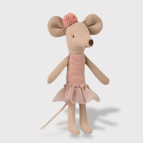 Doudou Souris Ballerine 12 cm