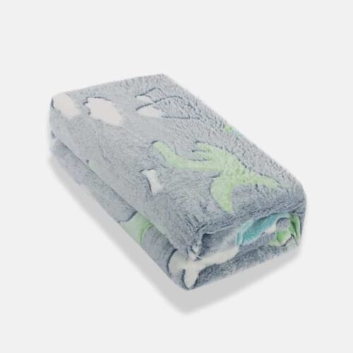 Plaid Lumineux avec Dinosaures