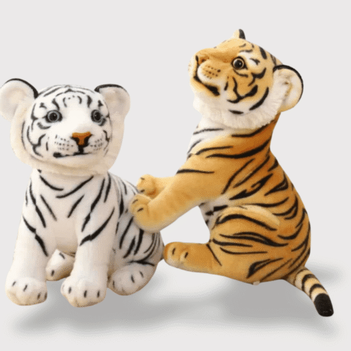 Doudou Tigre Mignon et Réaliste 23 cm