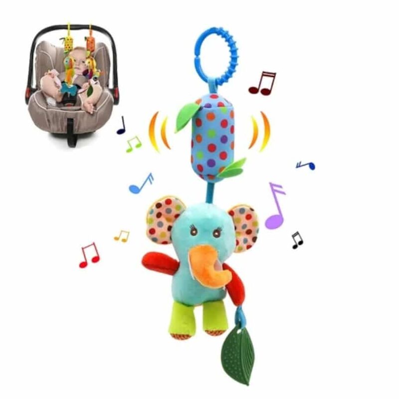 Peluche Musicale Clochette Eléphant – Image 4