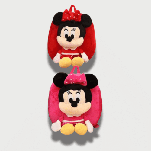 Doudou Minnie avec Sac à Dos