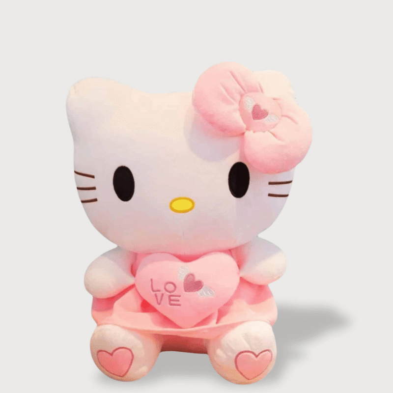 Doudou Kittie Géant de 65 cm
