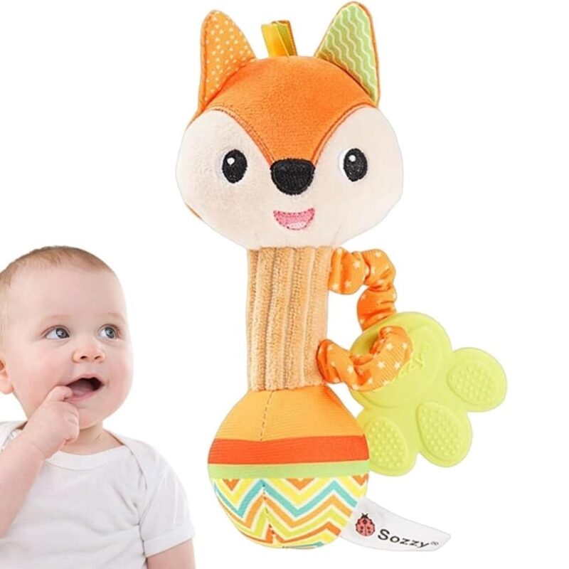Peluche Musicale Hochet Renard – Image 3
