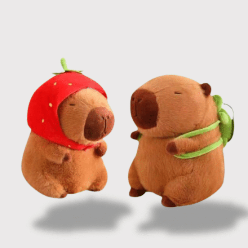Doudou Kawaii Capybara Déguisé