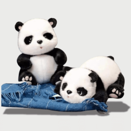 Doudou Panda Trop Mignon 23 cm