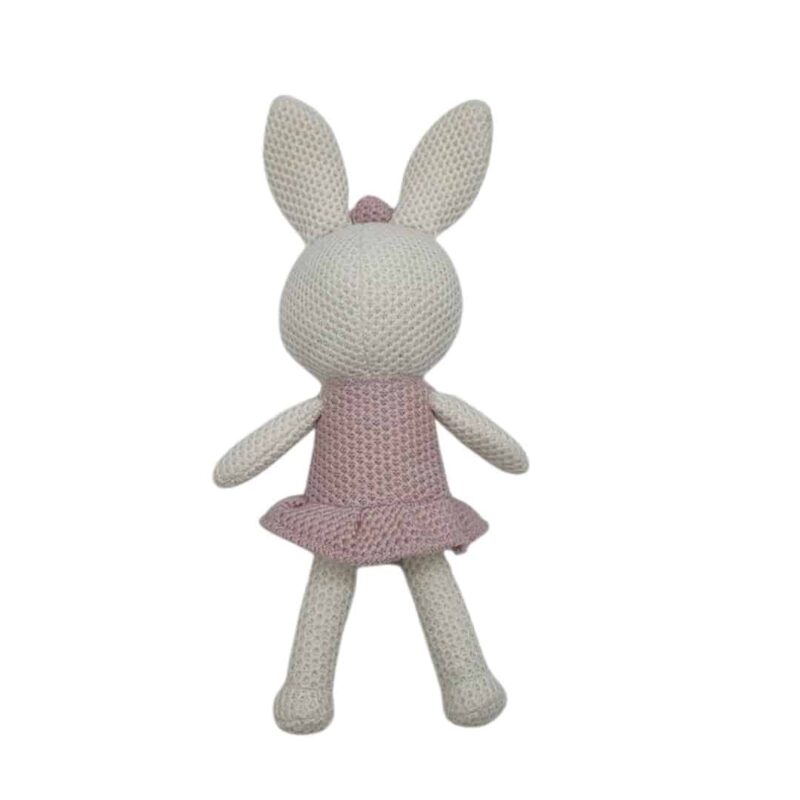Doudou Crochet Petit Lapin 30 cm – Image 2