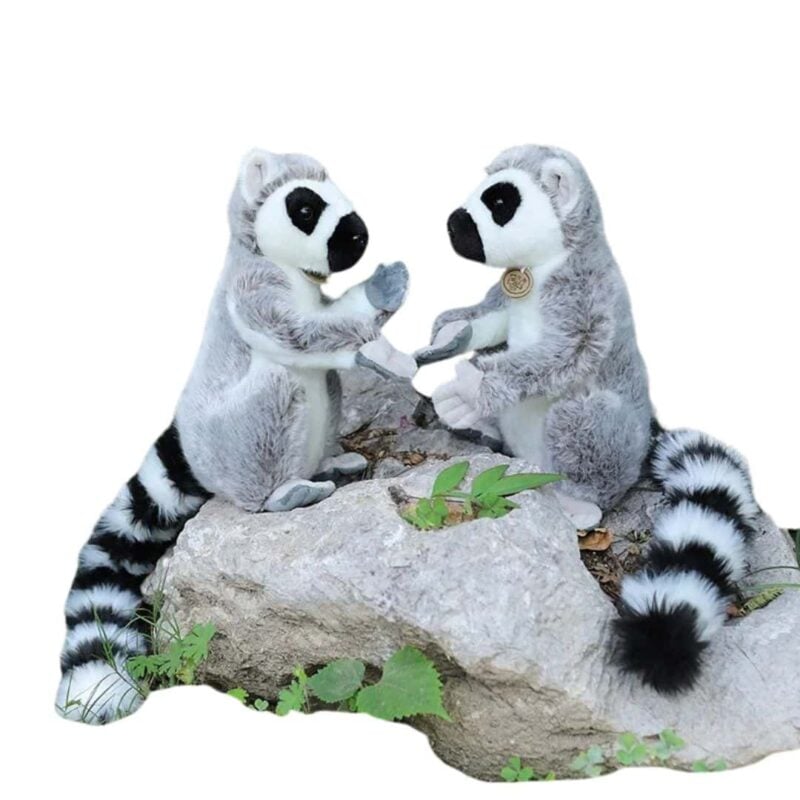 Doudou Singe Lémurien 28 cm – Image 3