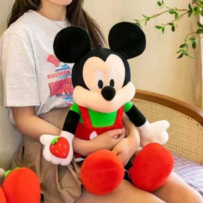 Doudou Mickey en Costume de Noël 40 cm – Image 3