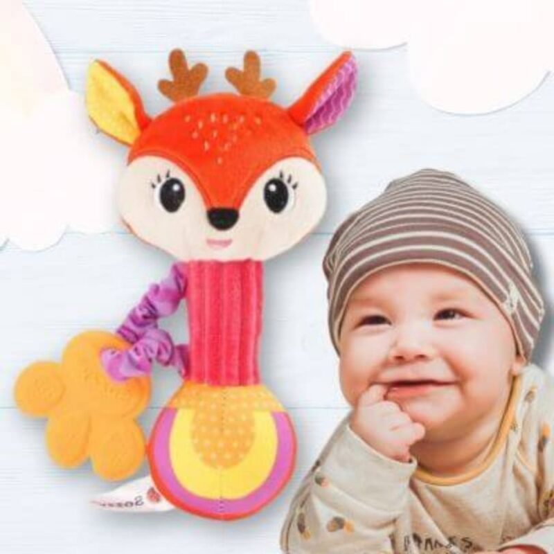 Peluche Musicale Hochet Cerf – Image 2