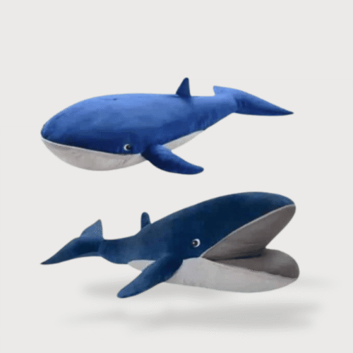 Doudou Baleine Bleu