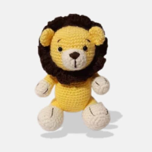 Peluche Tricot Lion