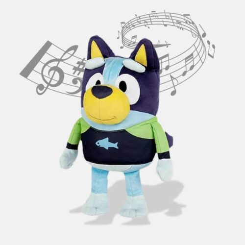 Peluche Musicale Chien Bandit