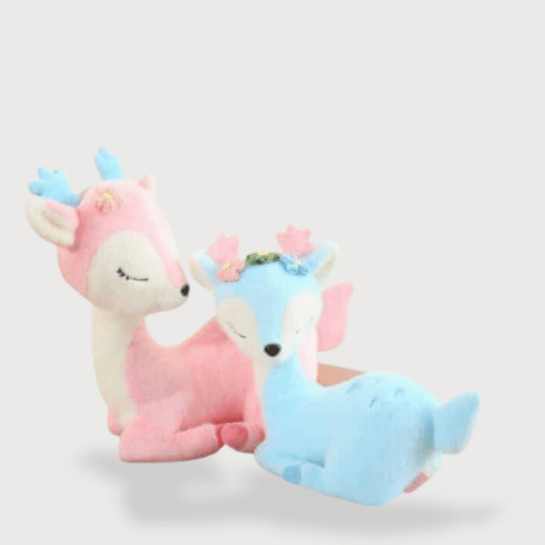 Doudou Biche Caline pour Fille