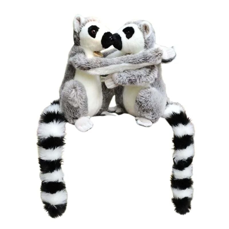 Doudou Singe Lémurien 28 cm – Image 2